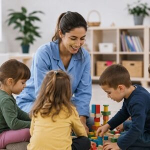 Especialízate con el curso de Auxiliar de Escuela Infantil y accede al sector de educación preescolar.