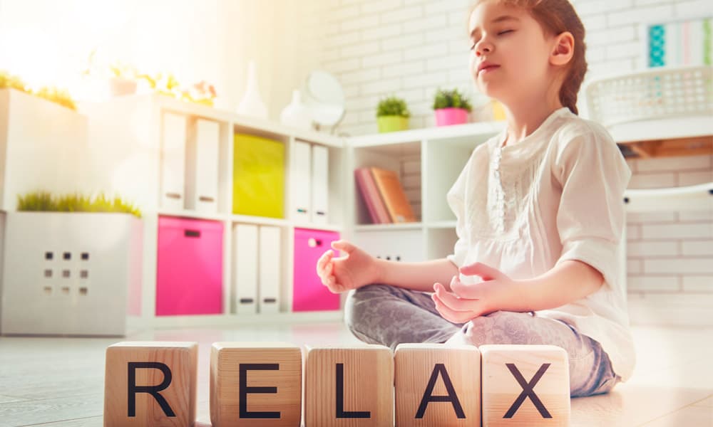Meditación en niños para relajarles durante el confinamiento